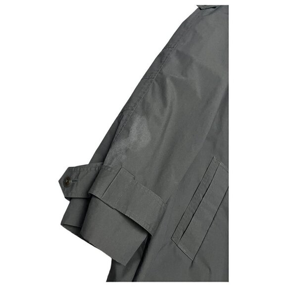 MOORES Vintage 90s Luxury Designer Water Resistant Trench Coat - 44S (XL) - Picture 6 of 6
